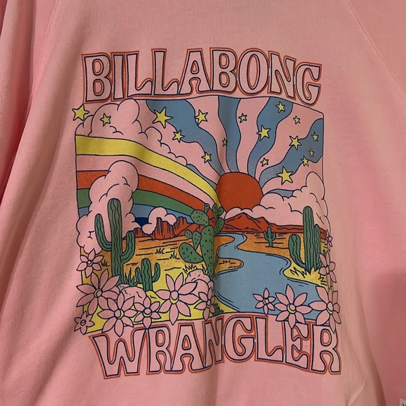 BNWT BILLABONG WRANGLER TOP SIZE L - Picture 3 of 4